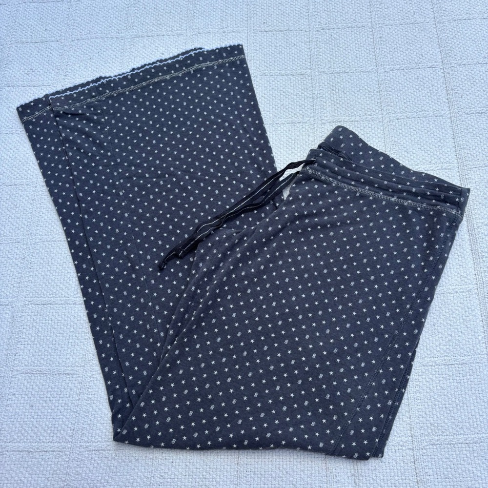 Women's XS Short VS Y2K Gray Star Logo Low Rise Sleep Lounge Pants